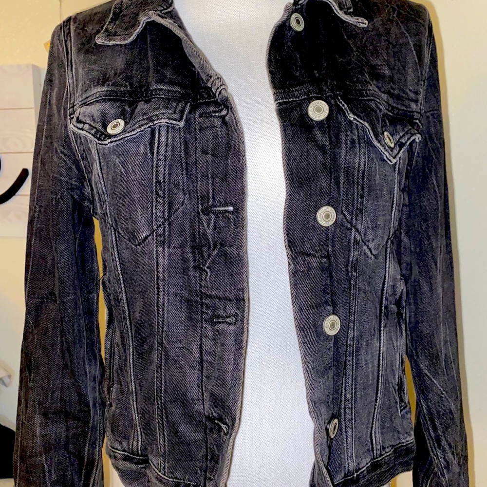 Grey denim jacket